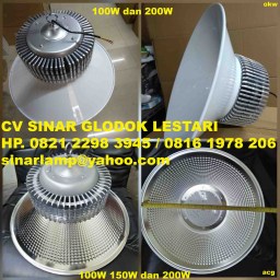 Lampu Industri LED High Bay 100 watt, 150 watt dan 200 watt